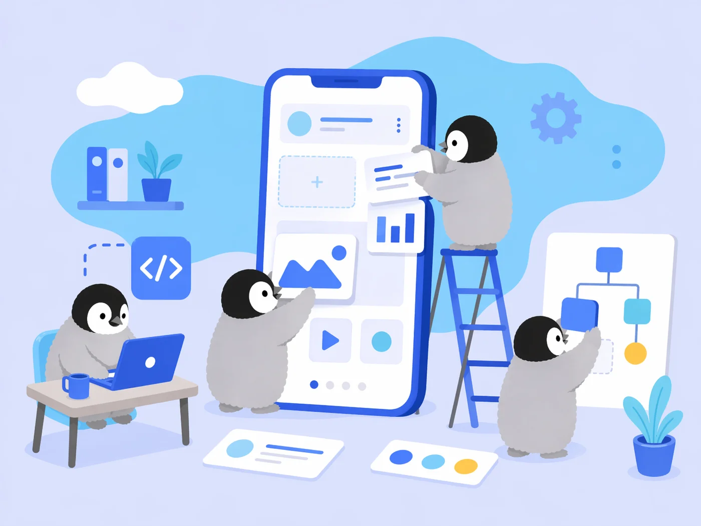 お問い合わせ PICO ペンギンたち