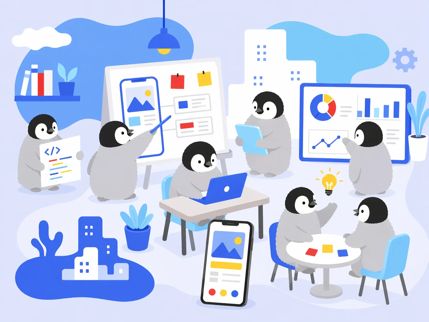 PICO ペンギンたちのオフィス