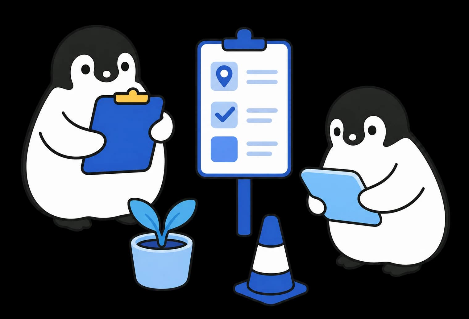 補助金活用を案内するPICOのキャラクター